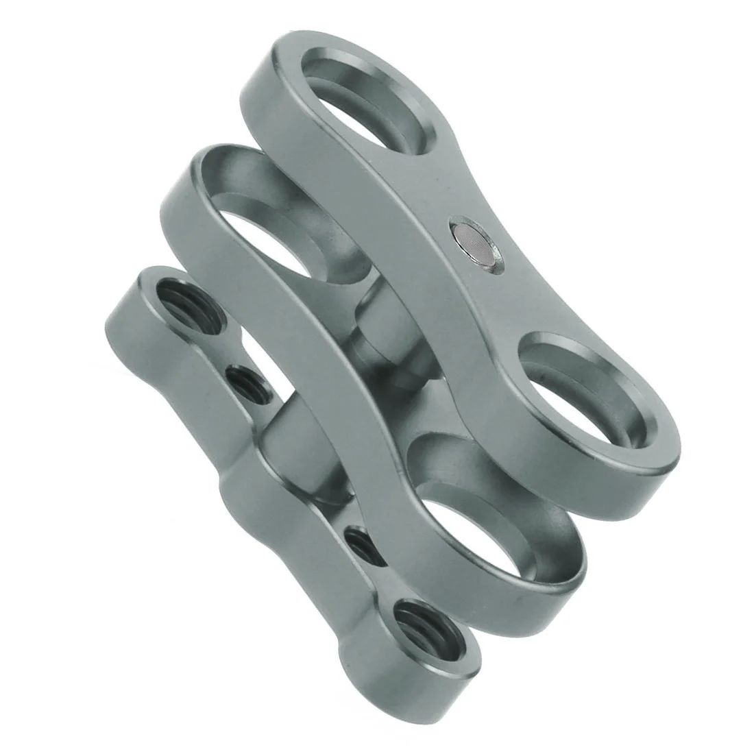 Verbesserter 1-Zoll-Kugel-Schmetterlings-Clip aus Aluminiumlegierung, Tauchlichter-Arm, 360-Grad-Halterung, Adapter für Gopro Osmo Kamera-Zubehör – Detail 37