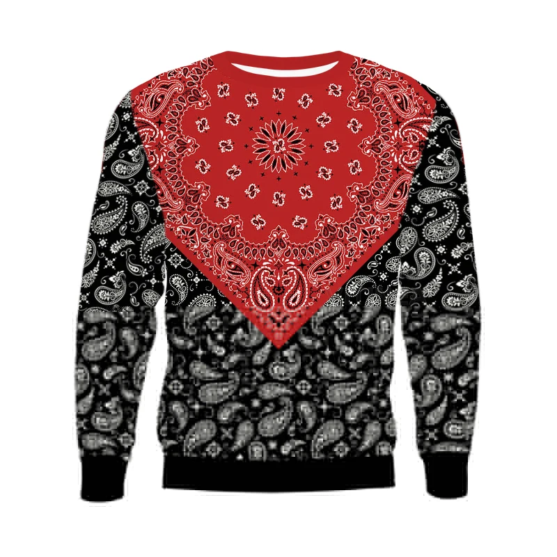 New 3D Printing Bandana Cat Fashion Men Women Tracksuits Crewneck Hip Hop Sweater Plus Size S-7XL Harajuku  Seasons Casual