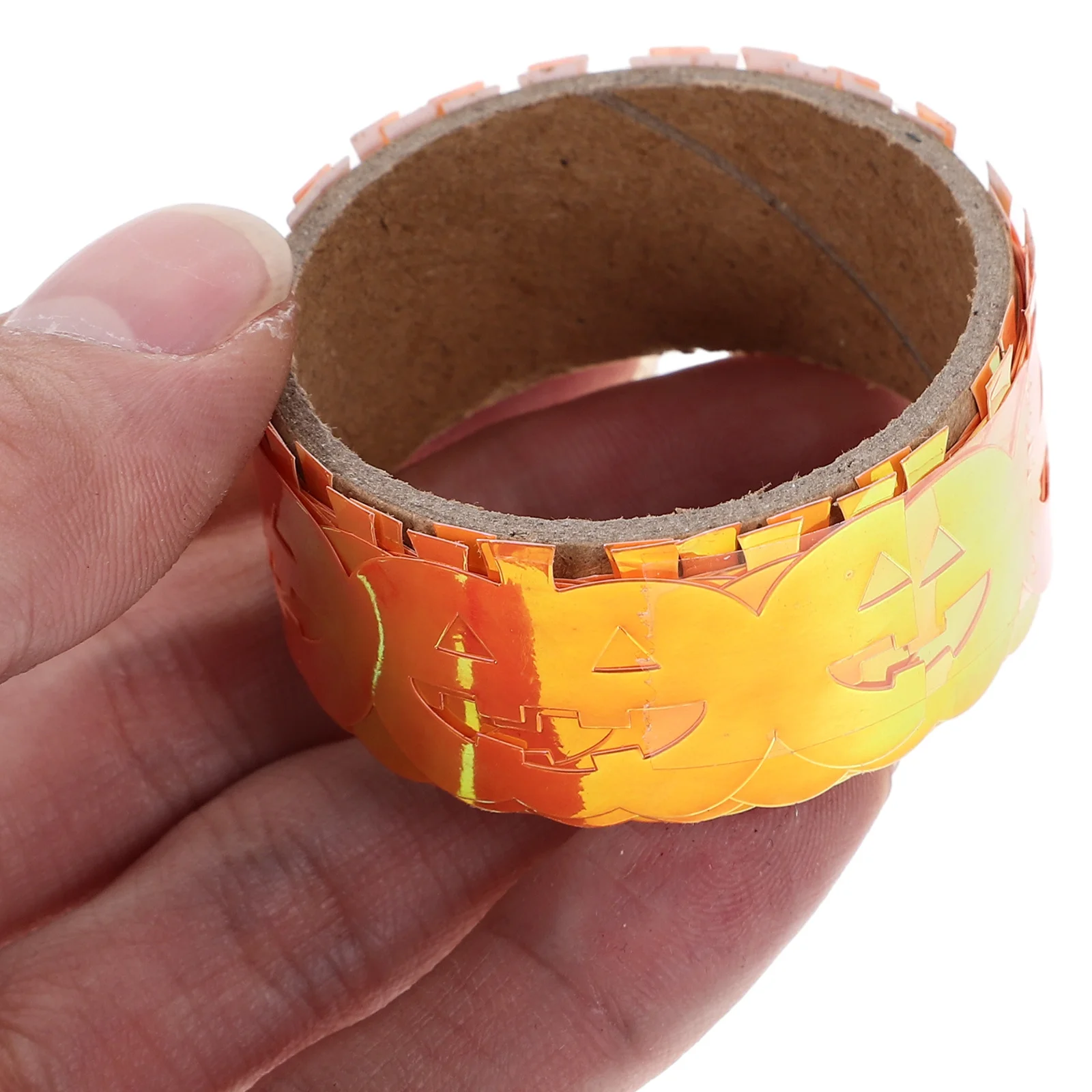 

2 Rolls Halloween Themed Tape Delicate Crafting Tape for DIY Decorations Gift Wrapping Cord Board Bulletin Halloween Party