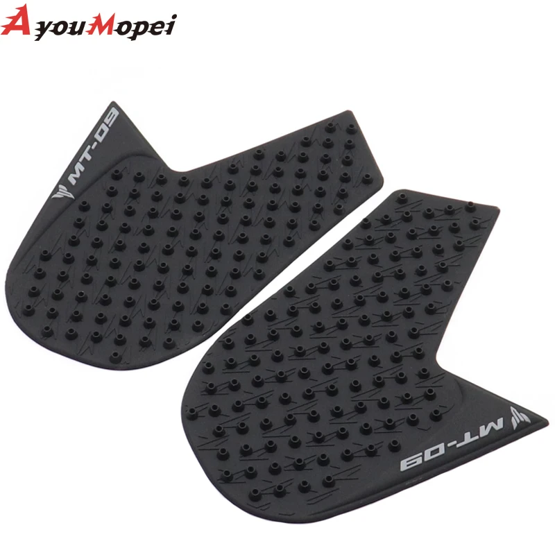 For Yamaha MT09 MT-09 2013-2018 Motorcycle Side Fuel Tank Pads Protector Stickers Knee Grip Traction Pad