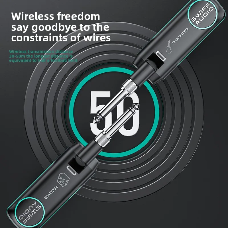 Drahtlose Sender Empfänger Elektrische Gitarre Bluetooth Audio Übertragung Transceiver Leistung Musikinstrument Teile