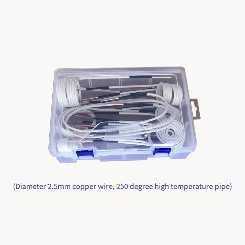 

Heater Coil Set Copper High-Frequency Induction Heating Accessories Equipment Automobile Nut Heater Induction Coil