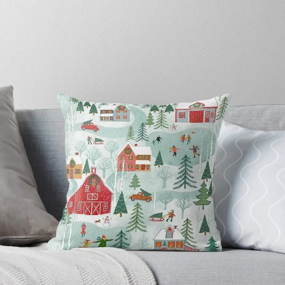 

New England Christmas Throw Pillow Covers For Sofas Cushion Cover For Sofa Christmas Pillow Cases Christmas Pillowcase pillow