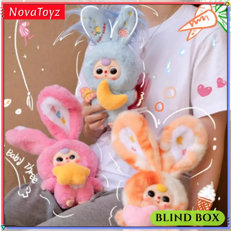 

Новая серия Babythree Lily Rabbit Town V3, настоящая слепая коробка Caja Ciega, игрушка, милая кавайная кукла, подвеска, украшение для рабочего стола, подарок для девочек