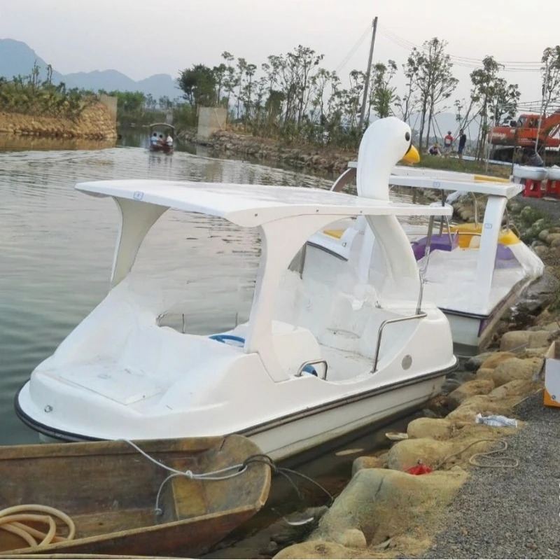 Quad Swan Pedal Boat Cartoon Bumper Boat M-078 Water Recreation Bike