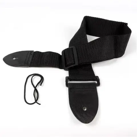 Miwayer Guitar Strap Guitar Picks Acoustic ukulele Guitar Black Strap Belt Adjustable  Leather  Ends for Guitars