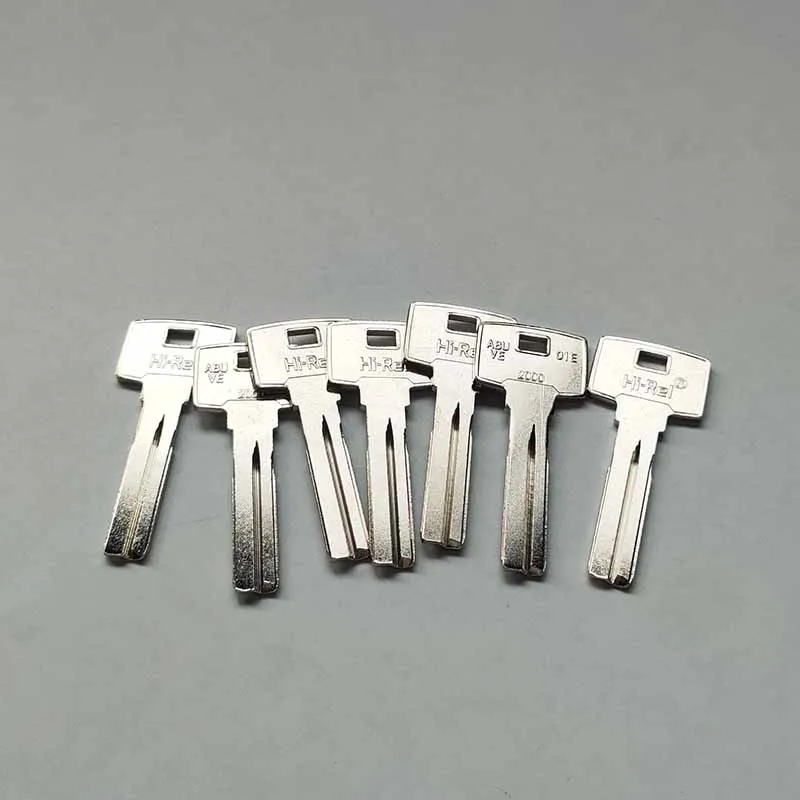 5/10/50/100 Pcs Blank Key Copper Hi-Rel ABUS-VELA Thickness 2.4mm Silver color for Door Lock