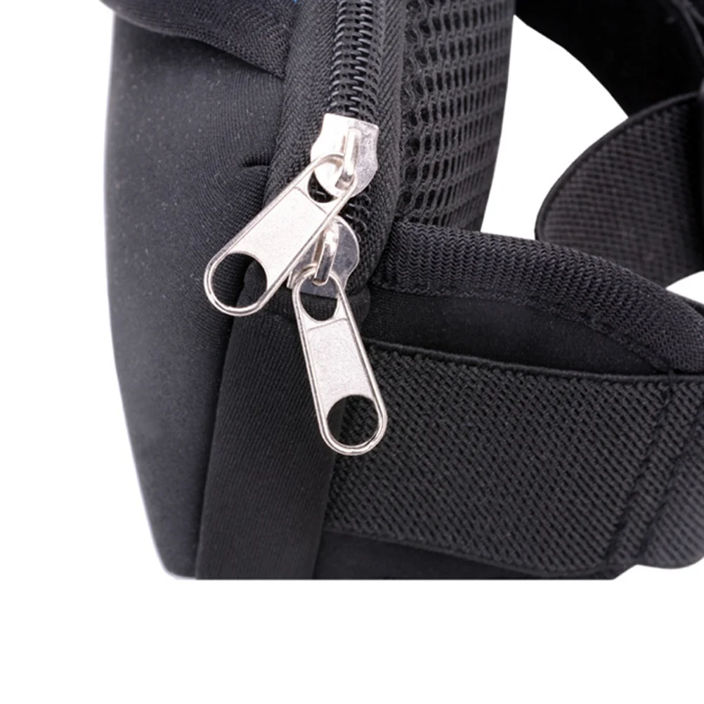 Portable Waist Pouch for Outdoor Activities Lightweight Running Bag with Sunglasses Storage Black Waist Bag Outdoor Pack