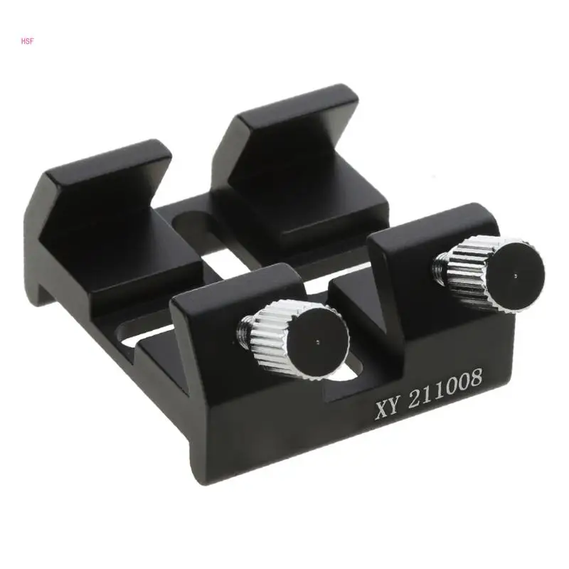 Solución montaje placa cola milano versátil, abrazadera cola milano duradera para accesorios telescopio,