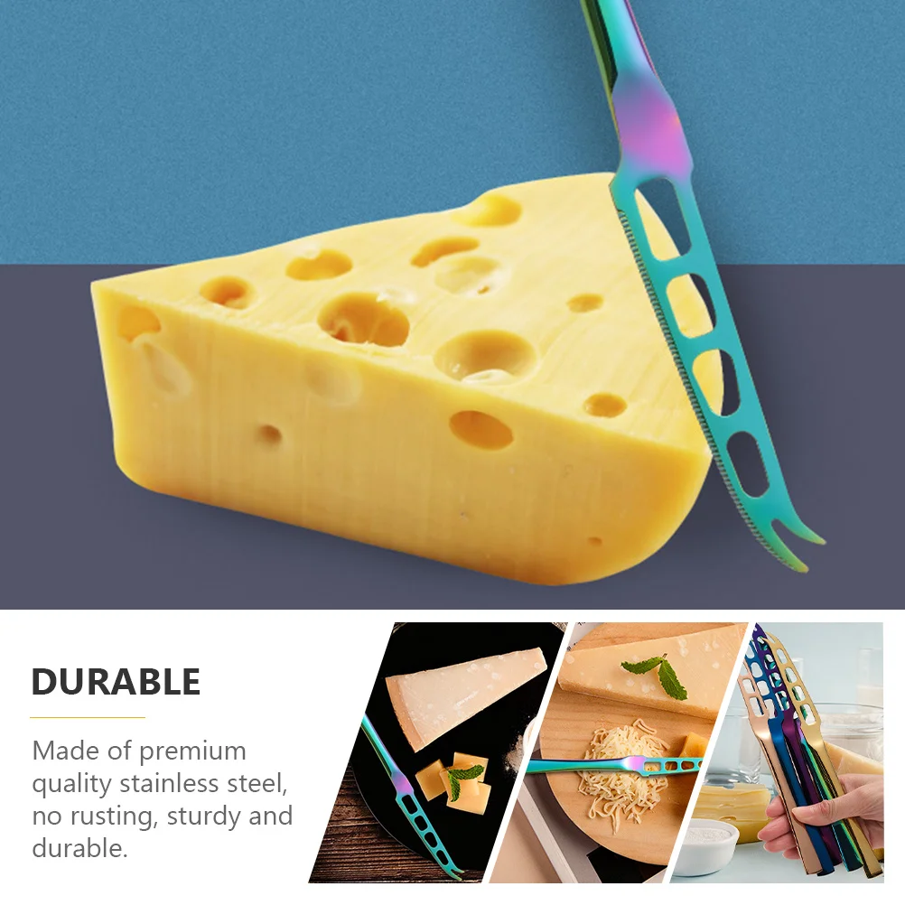 

1Pcs Stainless Steel Cheese Cutter Butter Slicer Cutting Tool Kitchenware Multifunction Bread Spreader Cheese Slicer