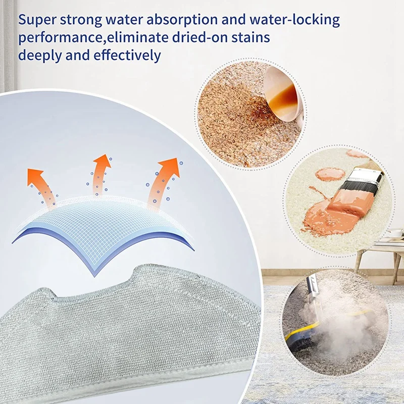 N85R-26 قطعة ل ميديا M9 / يوريكا Nere10s E10S / ETA Aurum PRO 6241 روبوت فراغ استبدال الجانب الرئيسي ممسحة القماش تصفية أجزاء