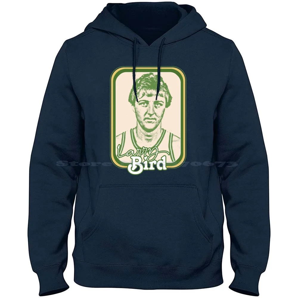 Larry Bird ( 8 ) 100% Cotton Hoodie T Shirt Larry Bird Larry Legend Boston 80S Lovers Three Point Signature Retro Basketball