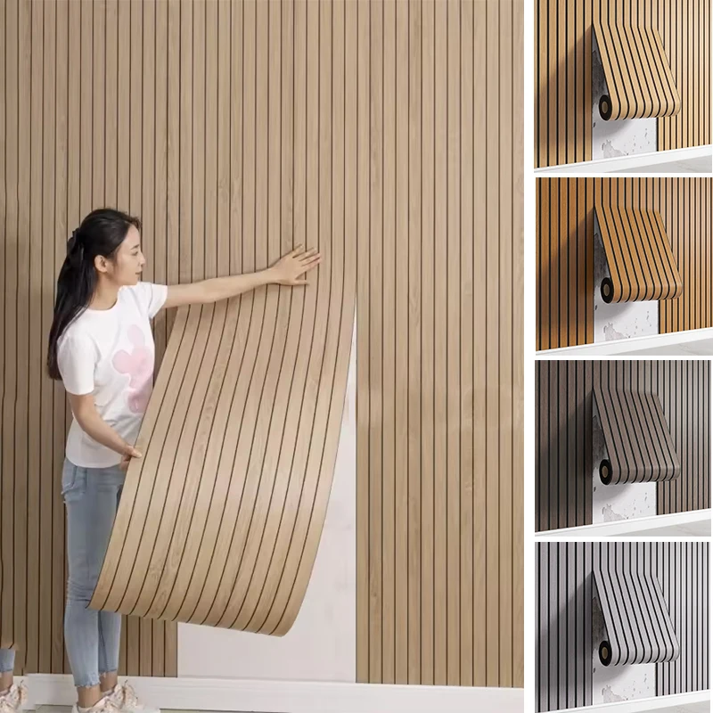 40cmx3m Textured Grid Wallpaper Wall Sticker Peel And Stick Stylish Waterproof DIY Ornament For Ceiling Living Room Home Walls