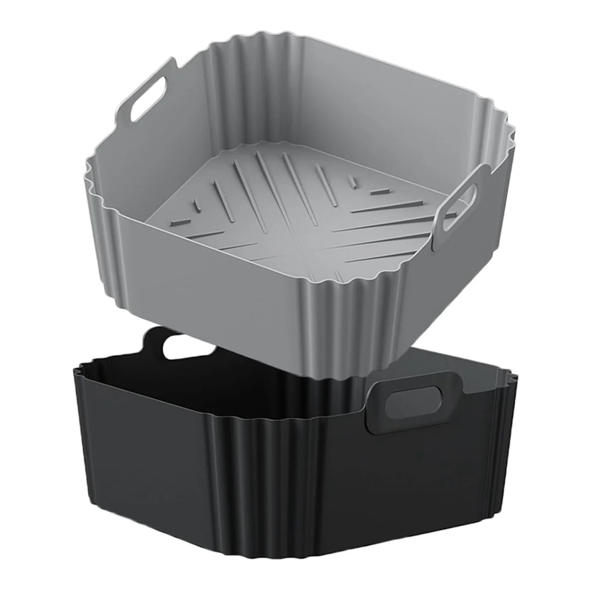 Revestimientos de silicona para freidora de aire A72P, 2 uds., para freidora de aire Pro XL AF141 AF140 AF181, revestimientos cuadrados para freidora de aire, cesta reutilizable C