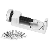 AS53-Watch Link Remover Kit, Watch Band Removal Tool, Watch Sizing Tool, Watch Pin Removal Tool with 12 Extra Punch