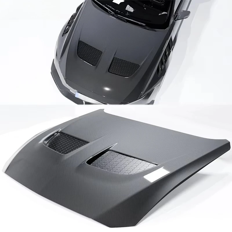 

Wholesale Carbon Fiber Engine Hood for Mustang Gtd Style Hot Sale New Condition Bonnet Hood