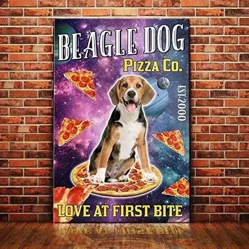 Beagle Dog Metal Tin Sign Please Sit Yourself The Best Sit In The House Printing Poster Bathroom Home Art Wall Decoration Plaque