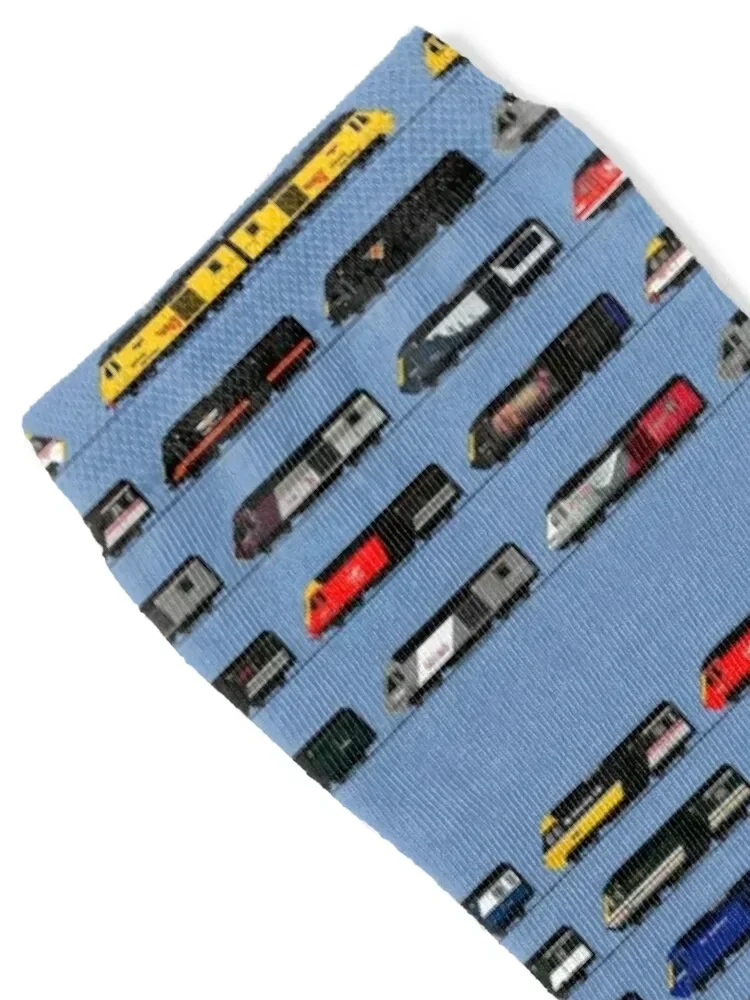 فئة 43 HST Intercity 125 liveries جوارب قطنية فاخرة لكرة السلة جوارب صيفية للنساء والرجال