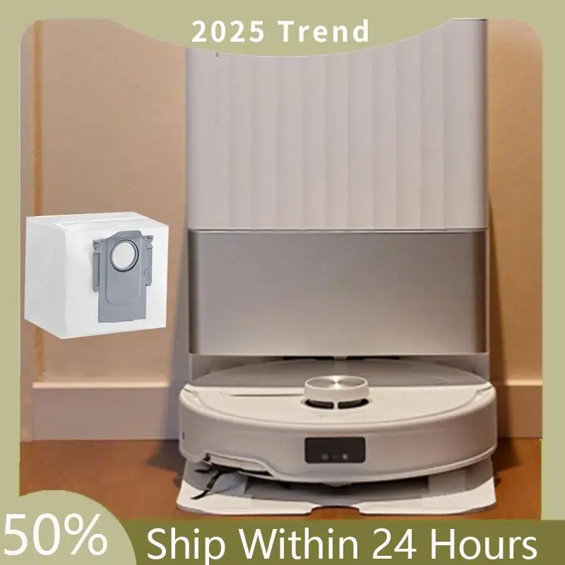 A75X Top 2.7L Saco de pó descartável para Roborock Qrevo/S8 Maxv Ultra/S8 Max Ultra/Qrevo Pro/Qrevo S/Qrevo Master/Qrevo Plus Vácuo