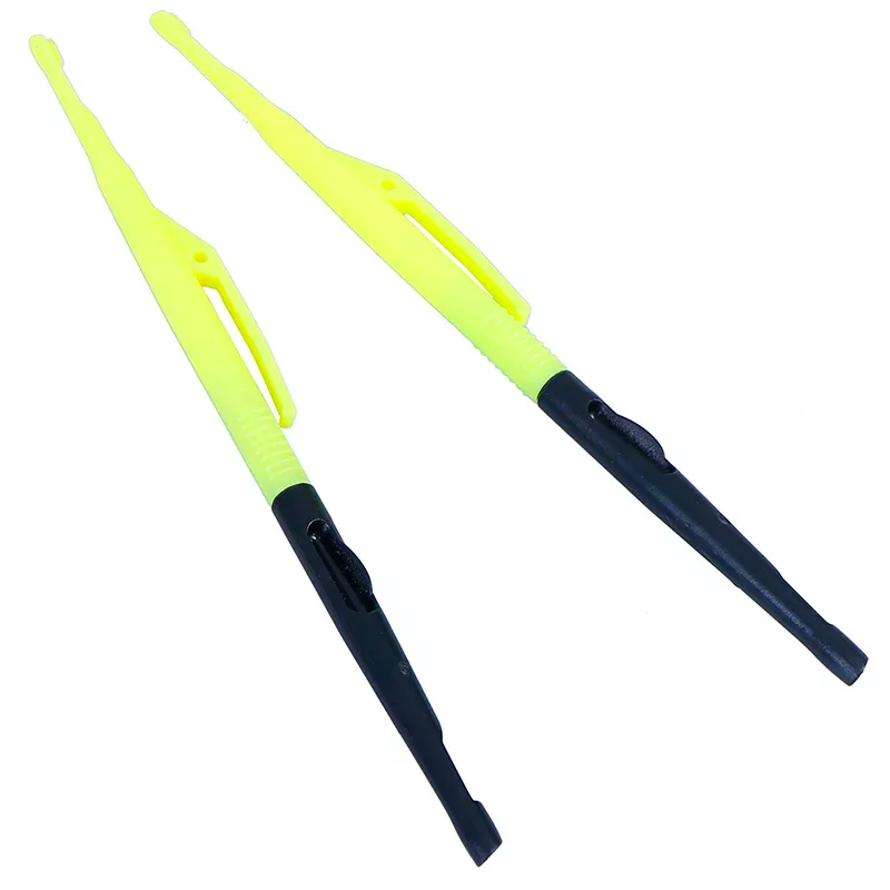 2Pcs Plastic Hook Remover Disgorger Knot Picker Tyer Tier Fly Fishing Hooks Tying Tools Fish Unhook Extractor Detacher