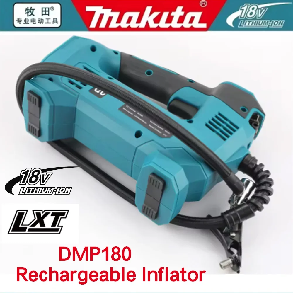 

MAKITA DMP180-1 18V Lithium-Ion Cordless Inflator Bare Tool For Car Portable Tyre Inflator Electric Motorcycle Pump Air Inflator