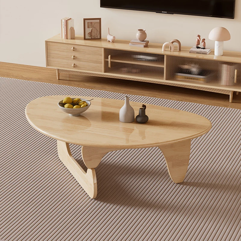 Elegant Stylish Coffee Table Premium Fashionable Minimalist Luxury Side Table Simple Aesthetic Table Basse Bois Furniture