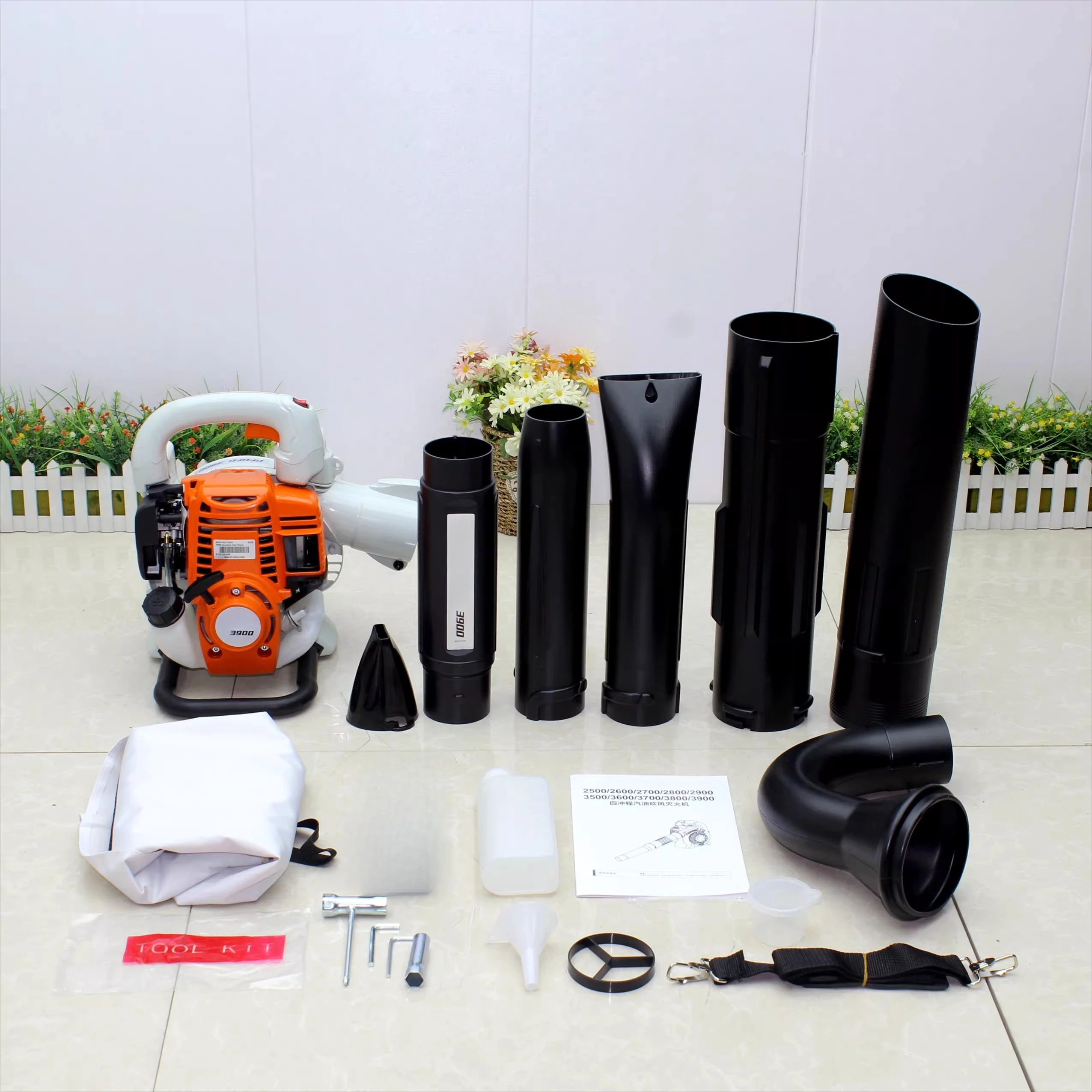 BBX3900 Blowing and Suction Machine Handheld Leaf Blower Vacuum Dual-use for Residential GreeningDust RemovalSnowBlowing Factory