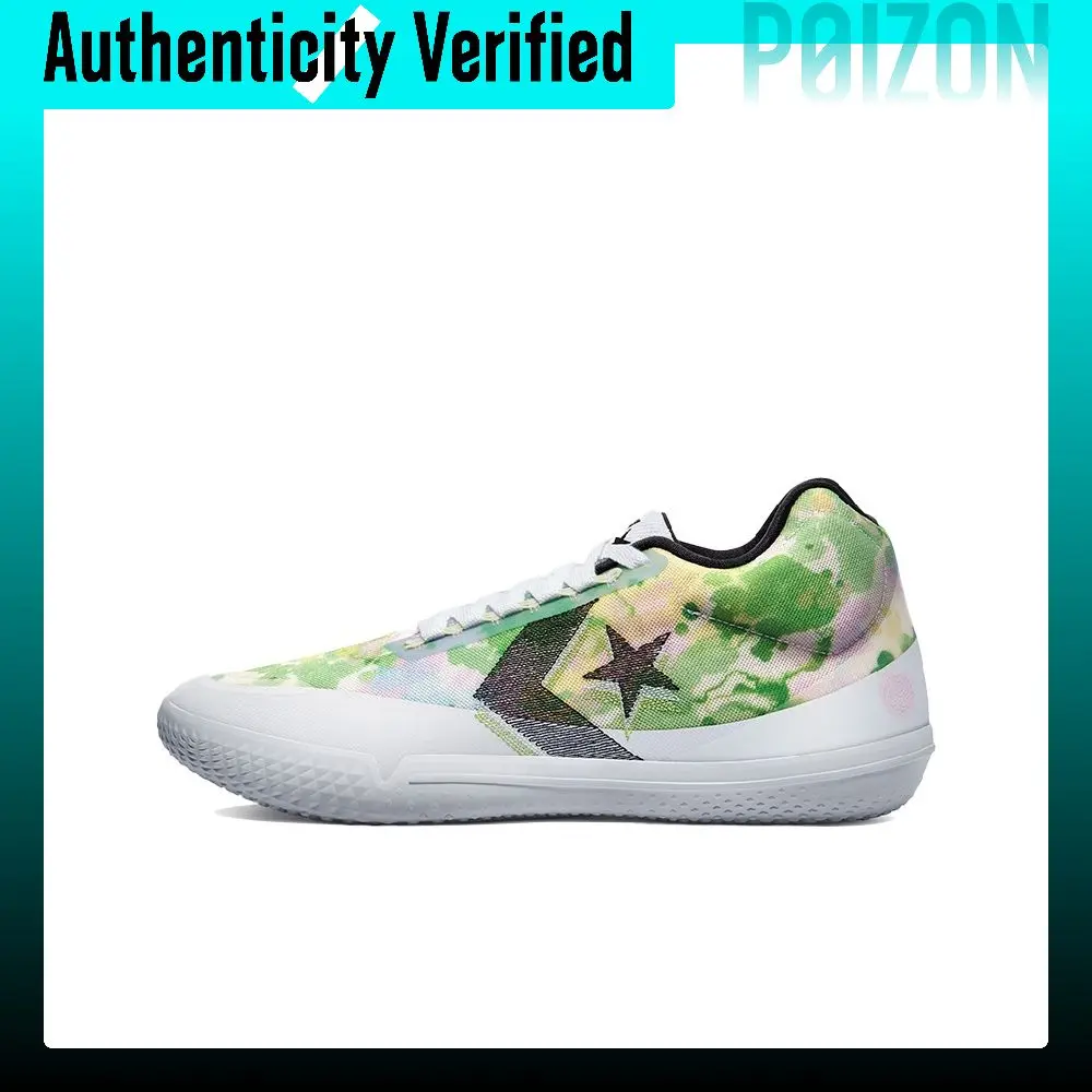 Converse All Star BB Evo Basketball Shoes Unisex Low-top White/Green 170907C