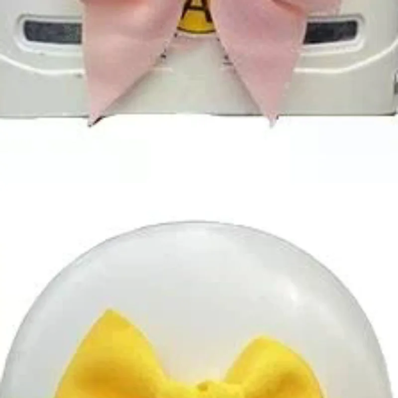 

Motorcycle Helmet Bow Decoration Electric Bike Helmet Car Body Decoration Accessories Bowknot Self-adhesive Type For Girl Women