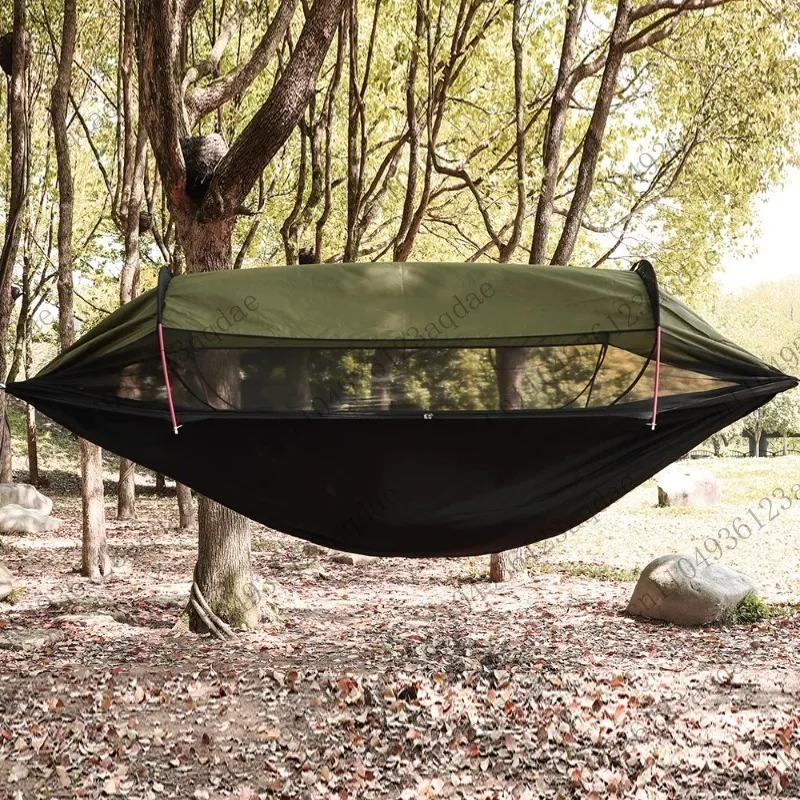 Enhanced Safety, Anti-rollover, Mosquito Net, Hammock, Outdoor Adult Tent, Camping and Sunshade