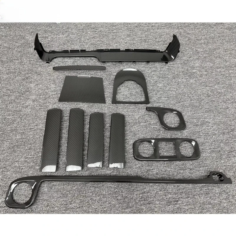 Dry Carbon Fiber Auto Parts Interiors Kit ( (Replacement) for G-Class W464 G500 G63 2019-2024 Car Accessories
