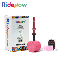 Ridenow External Thread Tube Metal Nozzle Tpu Inner Tube 29Inch 700x32-47c Tube Gravel 45g Bike Tyre MTB Road Bike Inner Tube