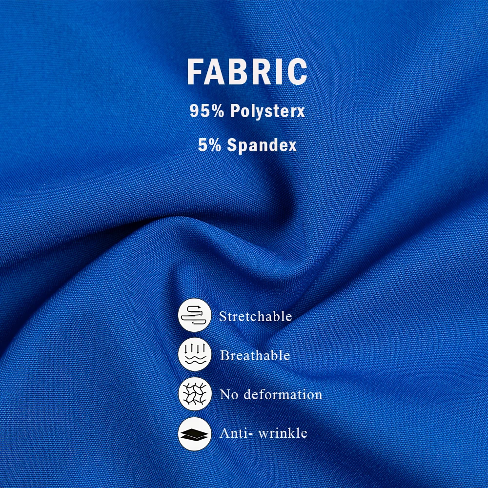 Conjunto de exfoliante elástico para quirófano, uniforme quirúrgico, uniformes de trabajo veterinario Dental, Tops de manga corta con cuello en V, pantalones, traje al por mayor