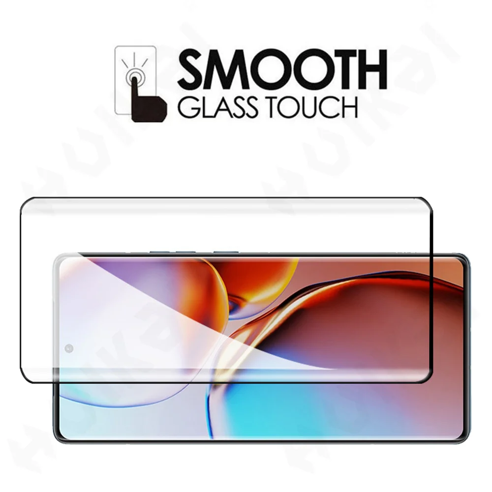 1-3 Pcs กระจกนิรภัยสําหรับ Motorola Moto EDGE 40 Pro G73 G53 G23 G13 E13 G Play 30 Ultra 2023 โค้งเต็มรูปแบบป้องกันหน้าจอ