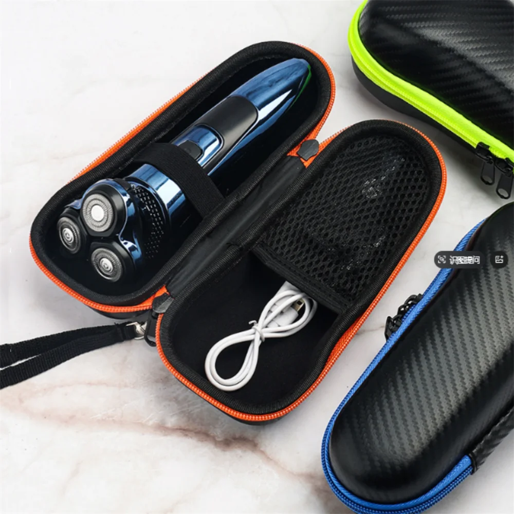 Compact Storage Box Shockproof Razor Case Eva Protective Razor Organizer for On-The-Go Gift For Men Home