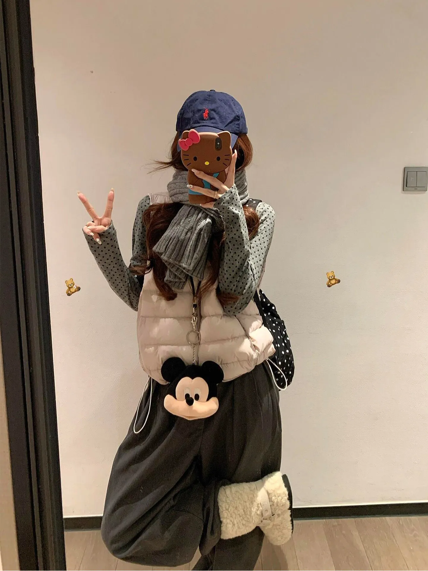 

Корейский ретро-жилет из стеганой ткани для женщин, осенне-зимний, с воротником-стойкой, теплый, легкий, повседневный, верхняя одежда