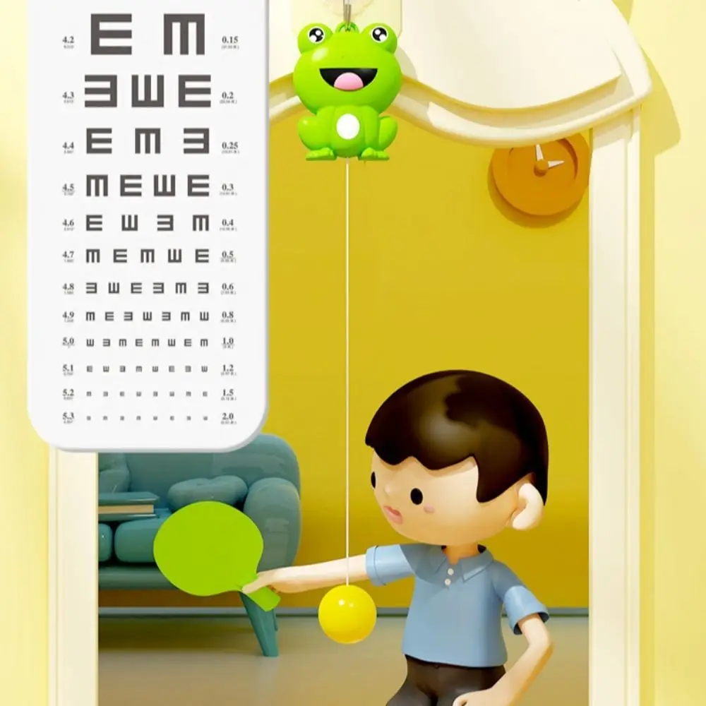 Coordination Table Tennis Trainer Hanging Interaction Frog Sports Toy Cartoon Self-Training Ping Pong Self Training