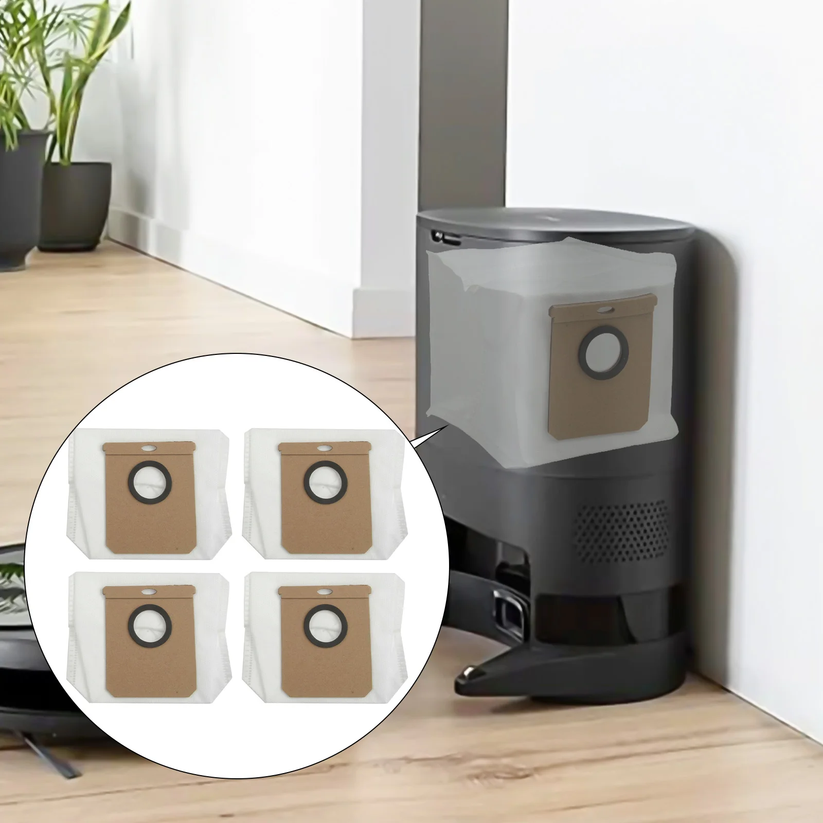 أكياس غبار ممتازة متوافقة مع Conga 8490 للمكنسة الكهربائية فائقة الطاقة متوفرة في مجموعات من 4 أو 10 للتنظيف المستمر