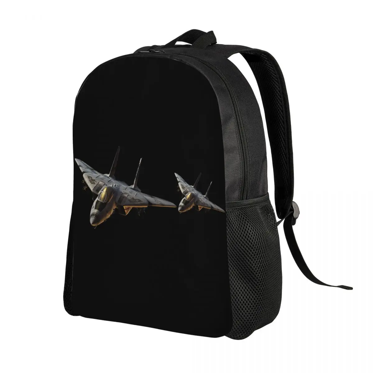 Top Gun Air Force Fighter Jets Travel Backpack Men Women School Computer Bookbag College Student Daypack Bags