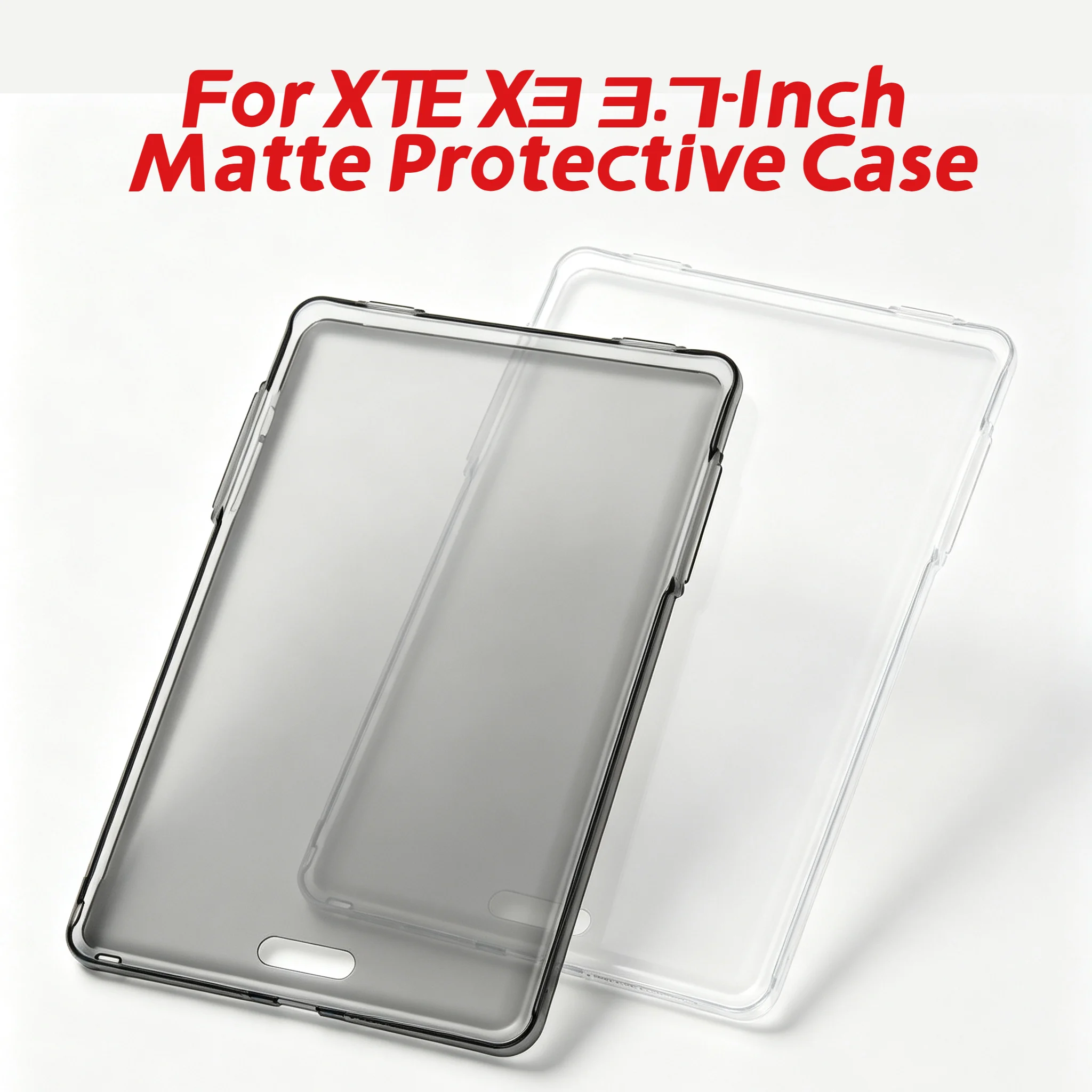 2026 NEW XTE X3 3.7-INCH  E-paper Frosted Protective Case Soft Shell Translucent Original Accessory Durable