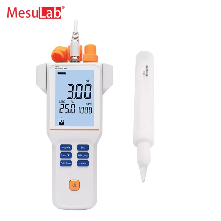 

MesuLab ME-PH110B with puncture electrode food Lab digital portable ph meter tester price