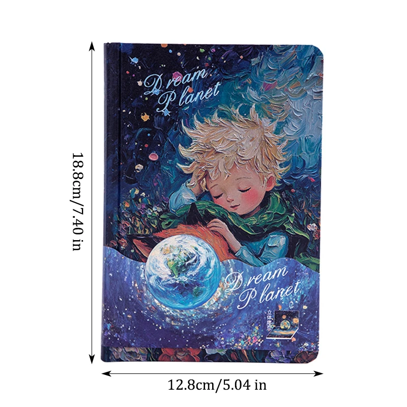 Quaderno A5 con copertina rigida, illustrazioni con copertina rigida per pittura a olio, manuale a colori, 128 fogli/libro, 100 g/m2, manuale professionale