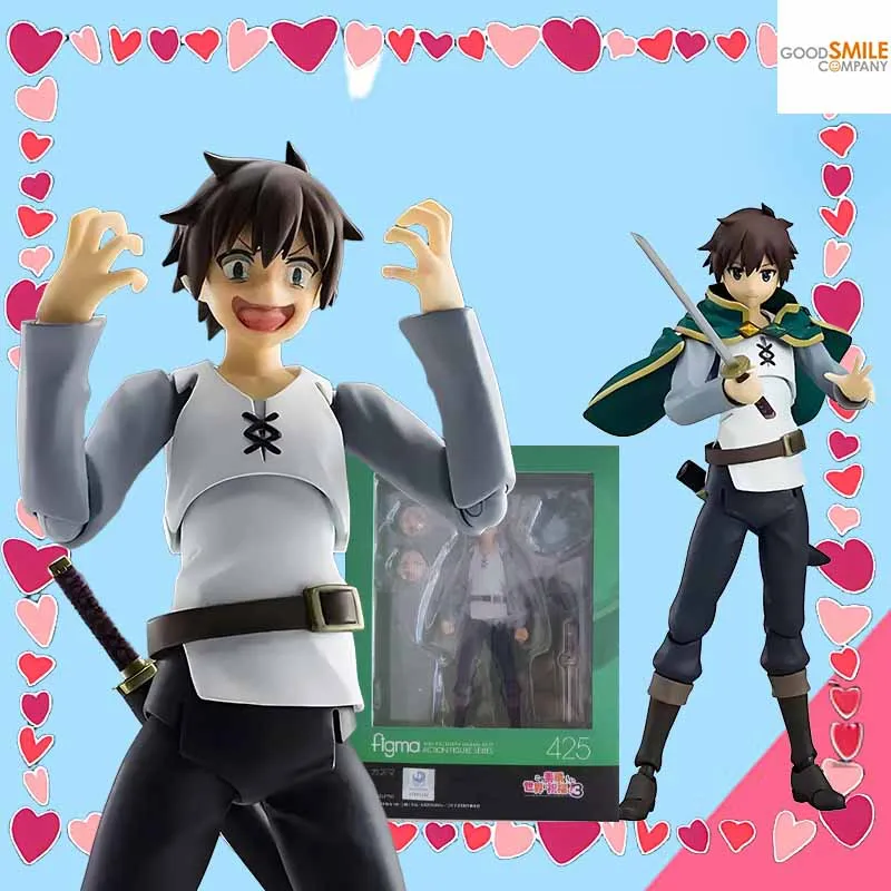 

GSC Original figma Anime Figure KAZUMA Action Figure Toys For Boys /Girls /Kids /Christmas Gift Collectible Model