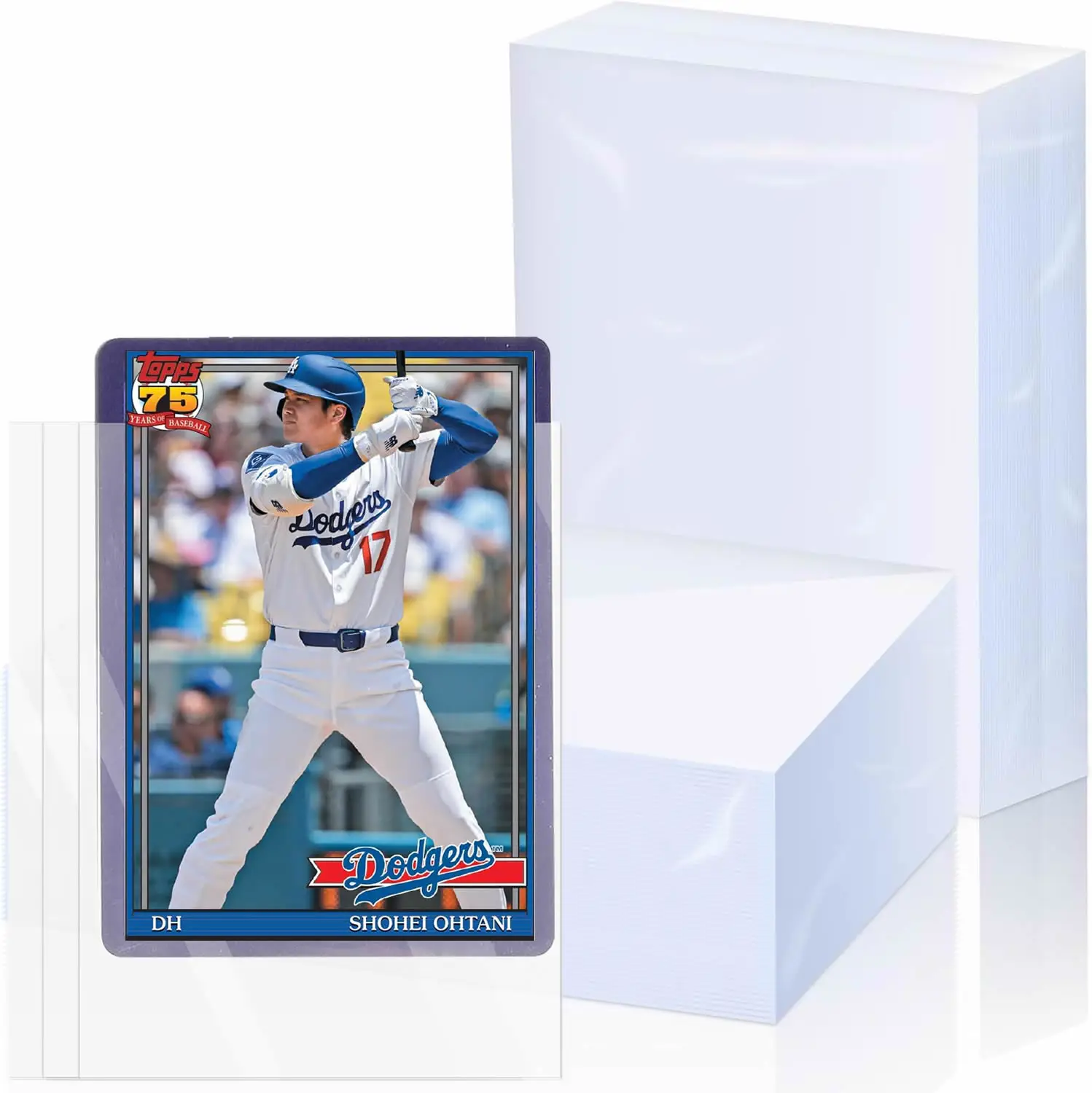 200er-Pack Penny-Kartenhüllen, transparente Sammelkarten-Schutzhüllen für Football, Yugioh, Baseball und Sportkarten