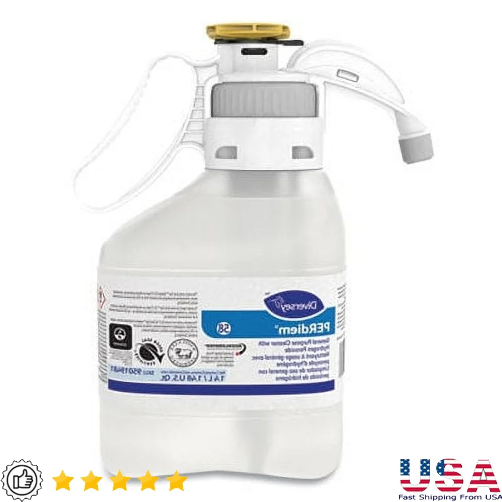 

All Purpose Hydrogen Peroxide Cleaner Concentrate SmartDose System Floors Carpets Glass Bathroom Germ Killing 1 Each 47.3 oz