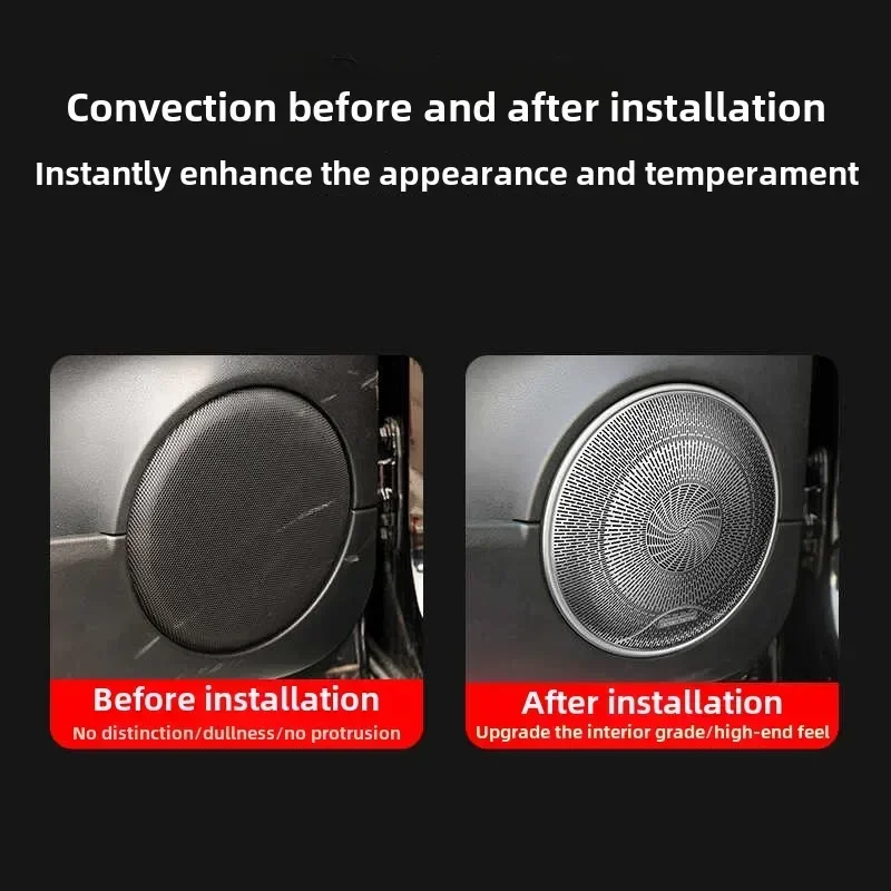 

Лидер продаж, молдинги, подходящие для Mercedes-Benz 08-11 W164 X164 GL ML, внутренняя модифицированная крышка твитера для басов двери