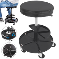 Workshop Chair Swivel Liftable Stool Workshop Stool for Garage Auto Repair Car Repair Adjustable Mechanics Seat Multi-functional