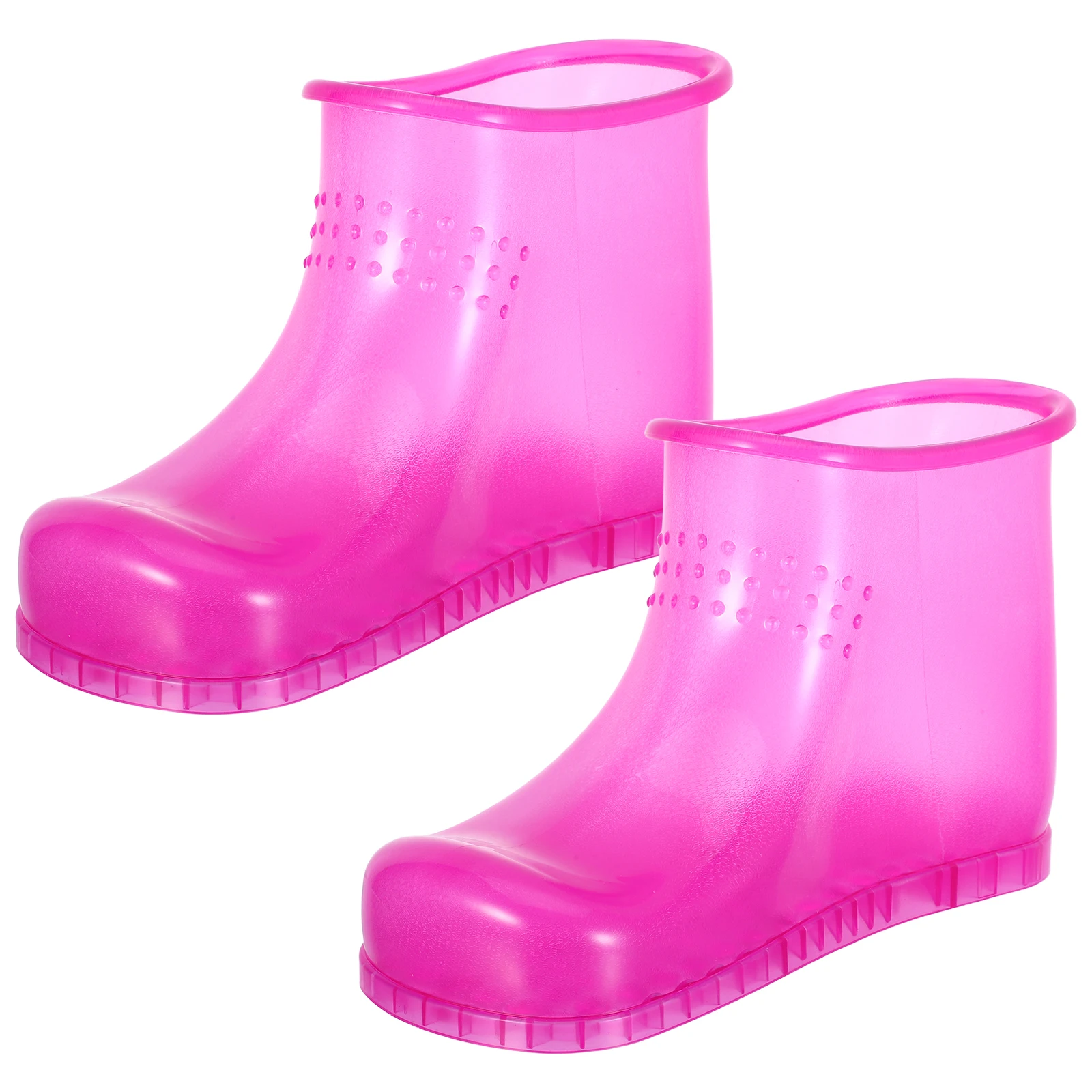 

1 пара креативных ведер для замачивания, глубокая массажная ванна в форме ботинки для домашнего спа, портативная ванна для ног, умывальник для взрослых, пожилых людей, утолщенный пластик