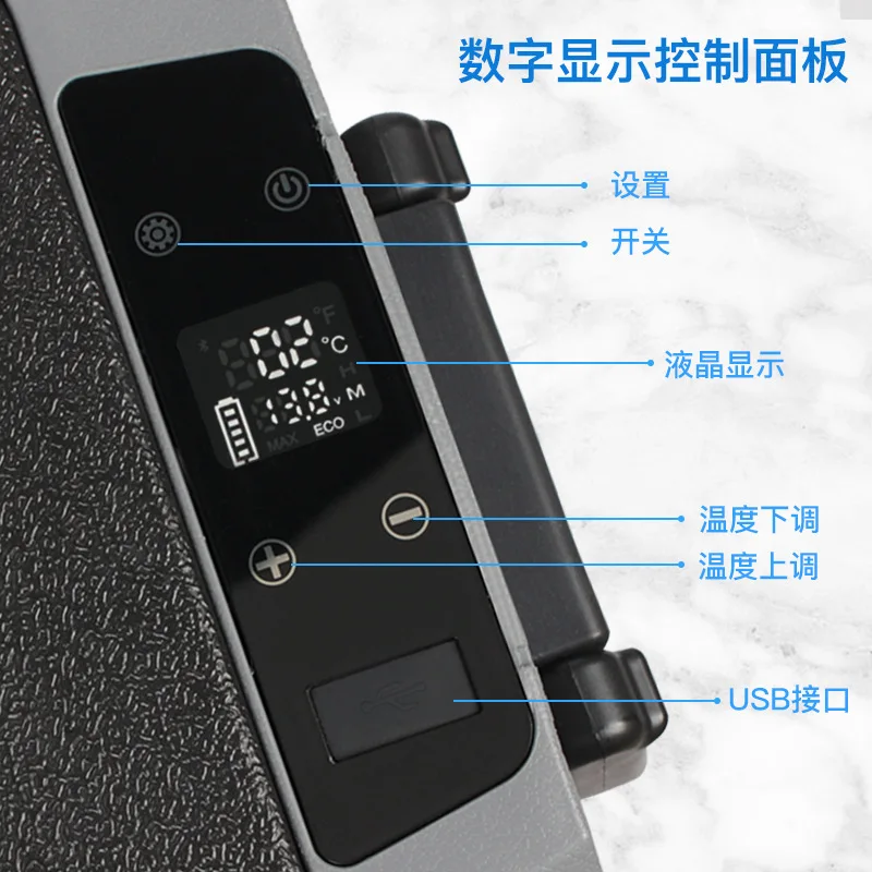 Outdoor Vehicle-mounted Refrigerator Compressor for Refrigeration and Freezing, Small-sized Freezer Unit