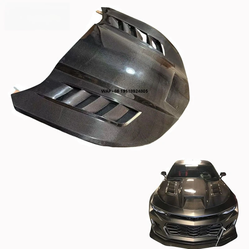 

New Carbon Fiber Engine Cover for 16-24 Camaro 6th Engine Hood